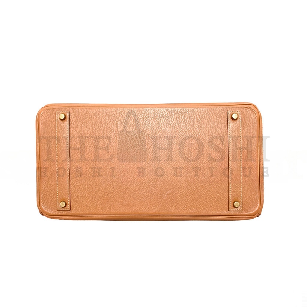 H**me5 BIRKIN 40 TOGO LEATHER GOLDEN BROWN GOLD BUCKLE H028352CK03 (40*30*21cm) Master Quality